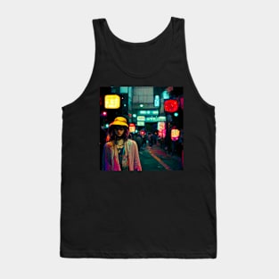 Tokyo At Night Tank Top